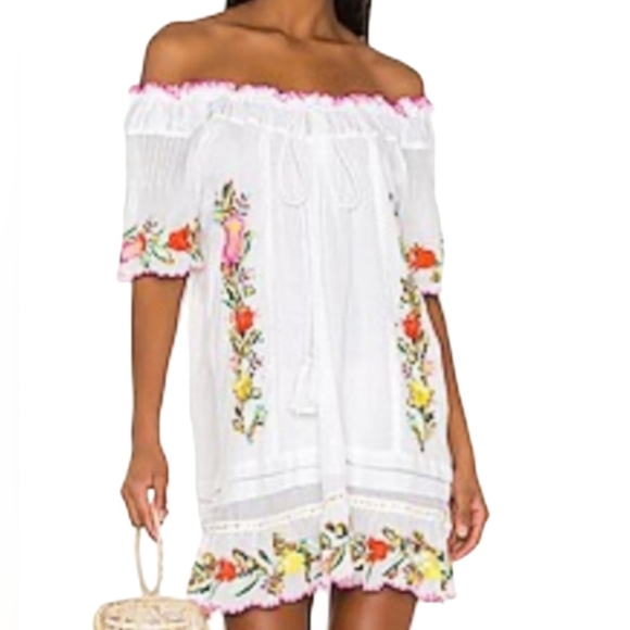 PQ Swim Cover Up Size M White - Picture 3 of 6